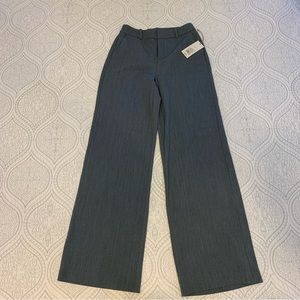 Gray wide leg women's dress pants sizes a new day size 2R
